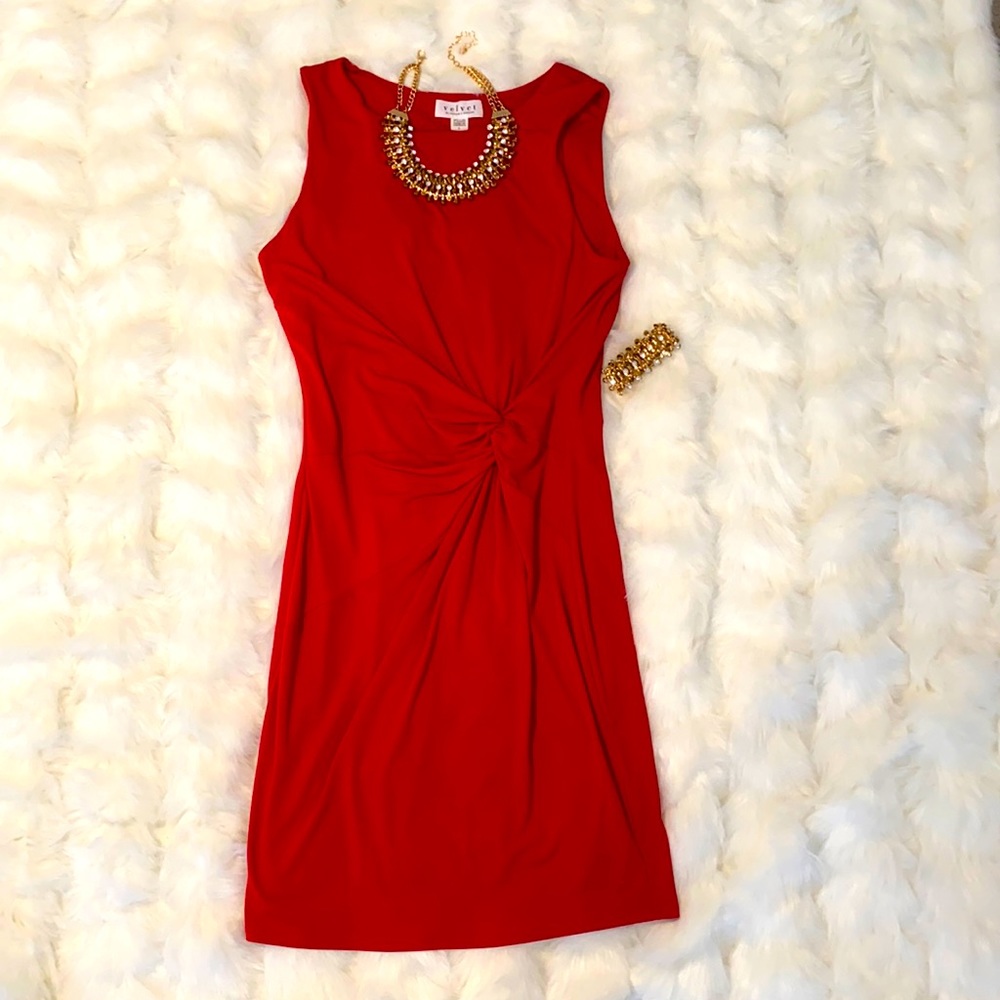 Red dress